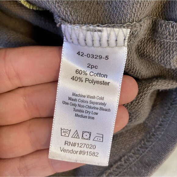 Vintage Y2K Metro Style Tall Brown Neon Trim Full Zip Jacket Activewear - Picture 8 of 10